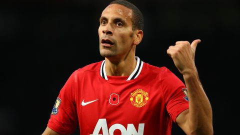 Manchester United's Rio Ferdinand has reacted angrily to FIFA president Sepp Blatter's comments.