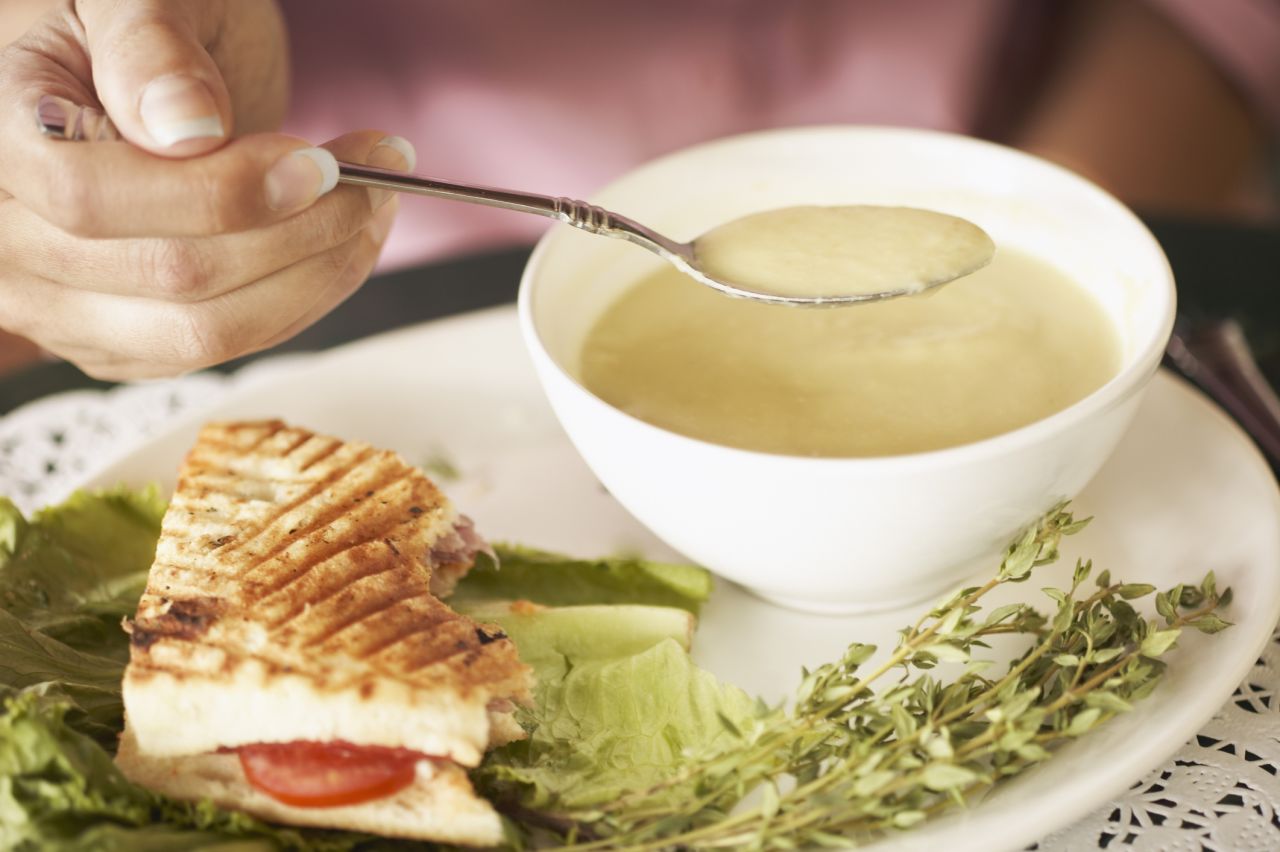 These days it can be difficult to find vichyssoise -- the fat content is too high for the health-conscious.