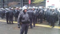 police at OWS