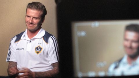 David Beckham on comments by FIFA President Sepp Blatter: "I think the remarks were appalling, personally."