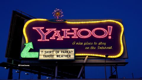 This retro-styled Yahoo billboard, a fixture of San Francisco's cityscape since 1999, is coming down soon.