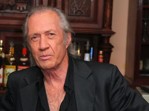 The body of "Kill Bill" actor David Carradine was found hanged in a Bangkok hotel room closet on June 4, 2009. He died at the age of 72. At first, officials ruled his death a suicide. They later said he died from accidental asphyxiation.