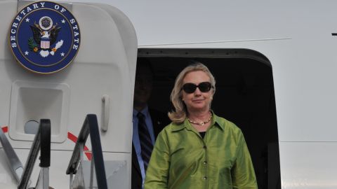 Secretary of State Hillary Clinton will log a lot of air miles this month on a mammoth 13-day trip.
