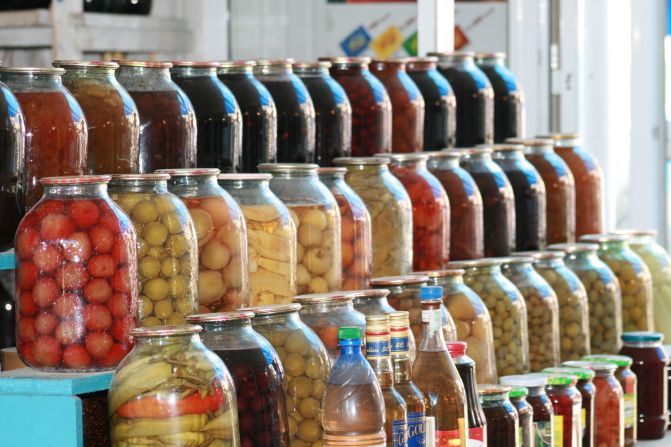 An array of colours caught iReporter David Garcia's eye in one of Baku's outdoor food markets in 2008. "The contrast of neatly displayed goods against the drab market was [typically] Azeri," he says. 