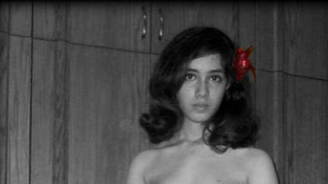A crop of the nude photo of Aliaa Magda Elmahdy posted on Twitter and on her blog.