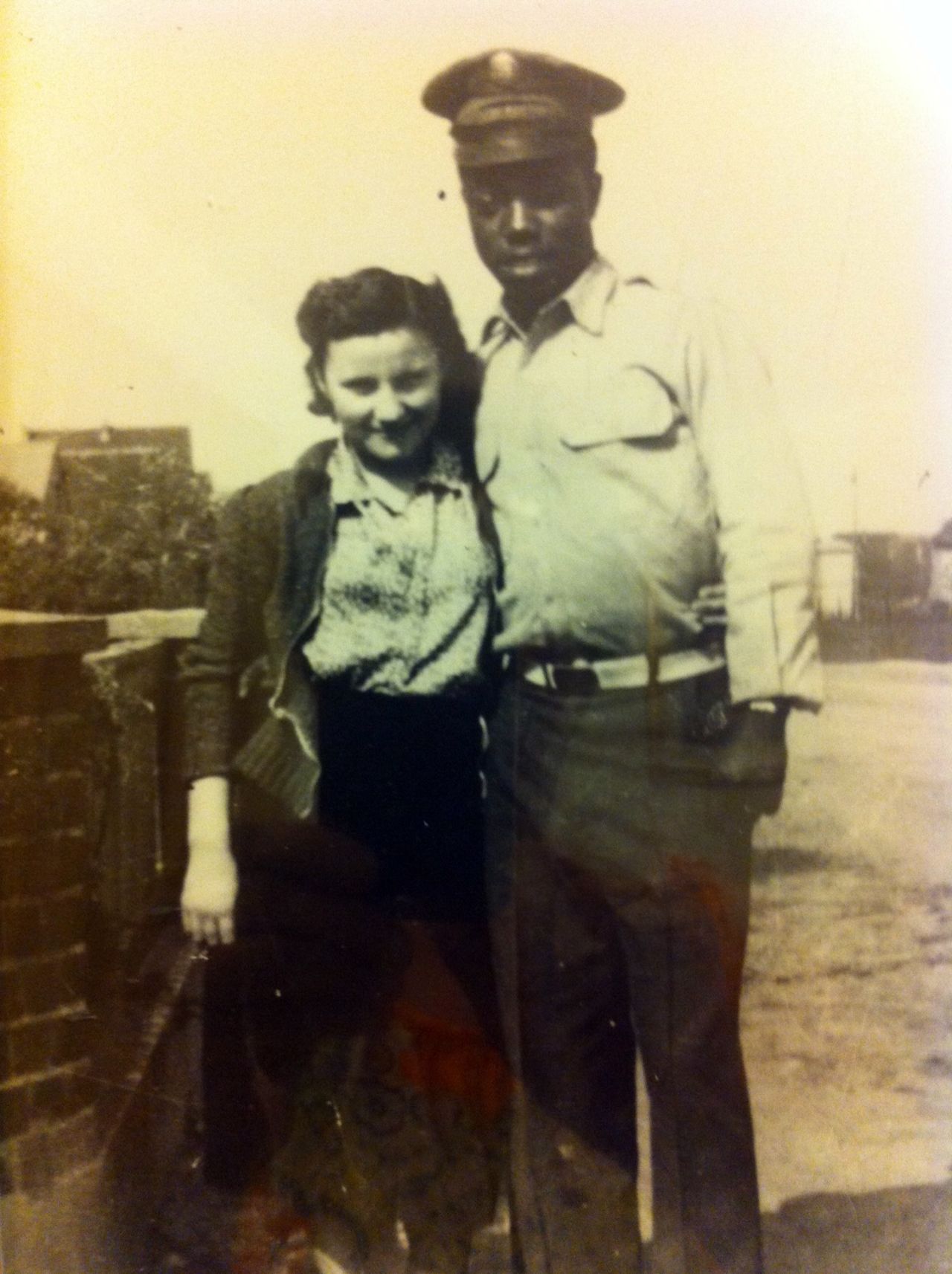 Cain now works as a search consultant to help other 'brown babies' find their biological families. One of Cain's current open search cases involves a woman who is searching for her father. Eddie Thomas is believed to have been from New York or Baltimore, and is pictured here in 1954 in Mannheim, Germany with the client's mother, Irmgard Dieter-Thomas.