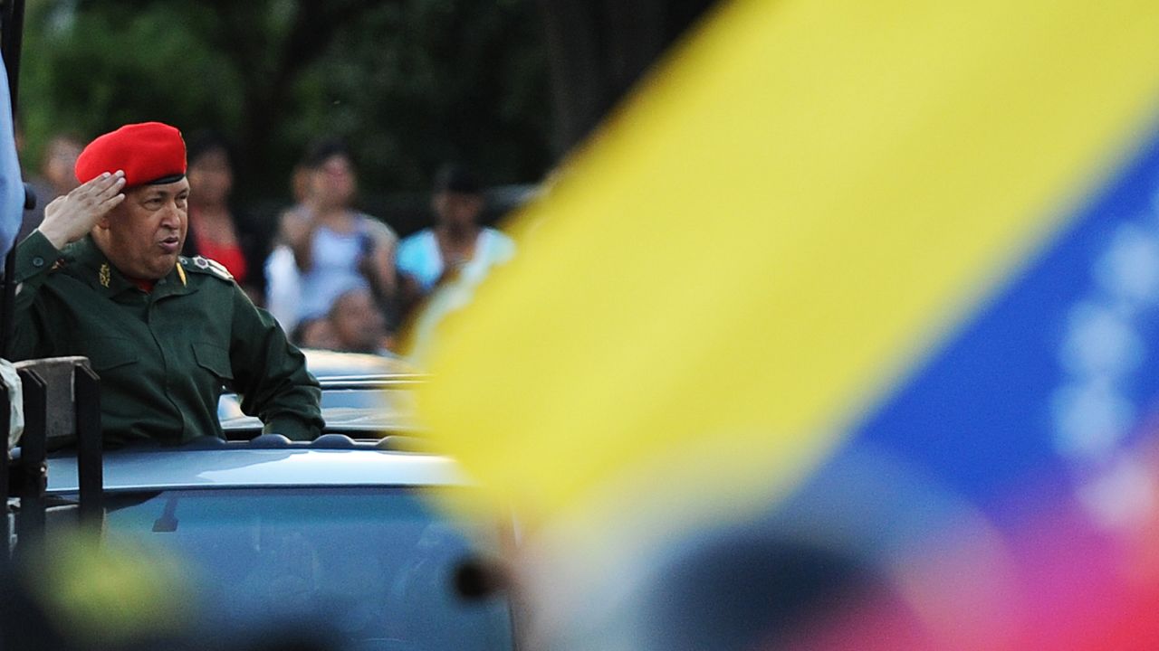  Venezuelan President Hugo Chávez, who has been battling cancer, leads an anti-U.S. government in Latin America.