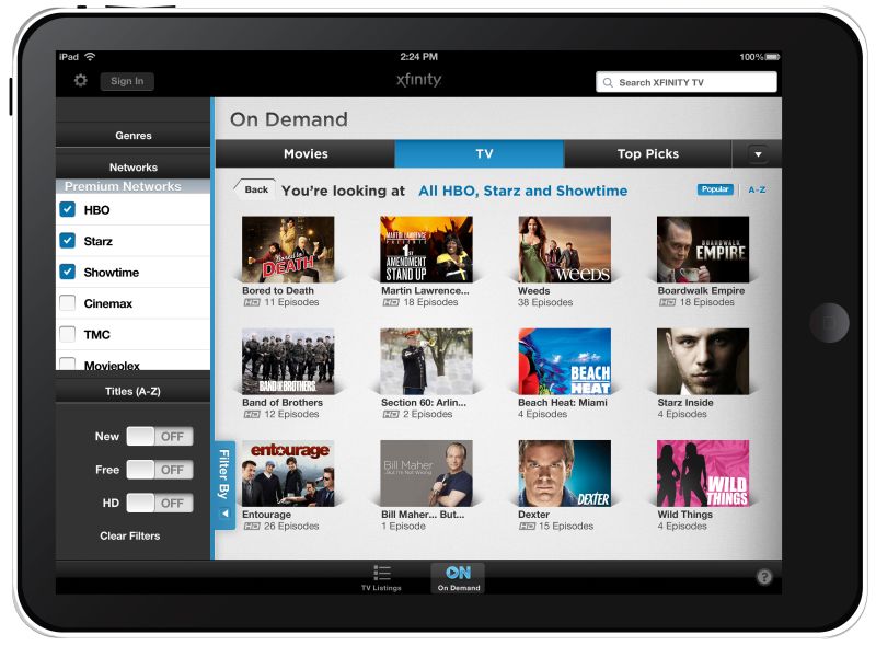 Comcast to bring restricted live TV to the iPad CNN Business