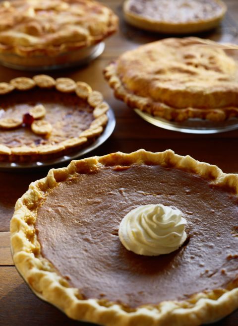 Pumpkin is a good source of fiber and vitamin A and promotes healthy vision, mucus membranes and skin. That said, say your thanks and cut yourself a slice of pumpkin pie. It is the holidays after all! 