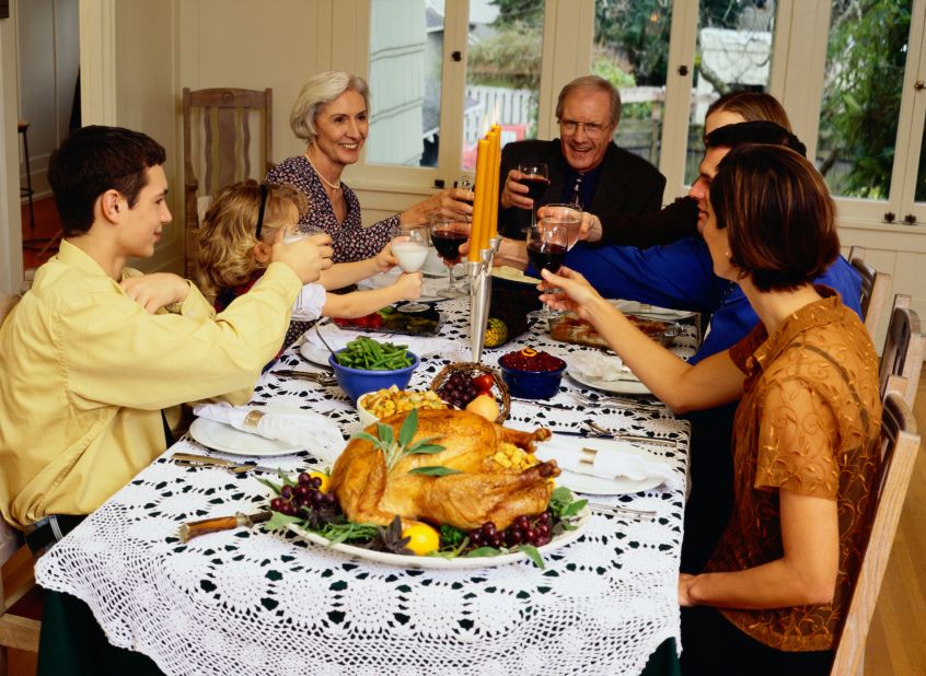 Be prepared to exercise: The Calorie Control Council says the average person will eat 4,500 calories on Thanksgiving this year. That's 3,000 for dinner and another 1,500 for "snacking and nibbling" -- a nice way of saying "all the food you'll eat while waiting for the turkey to cool."