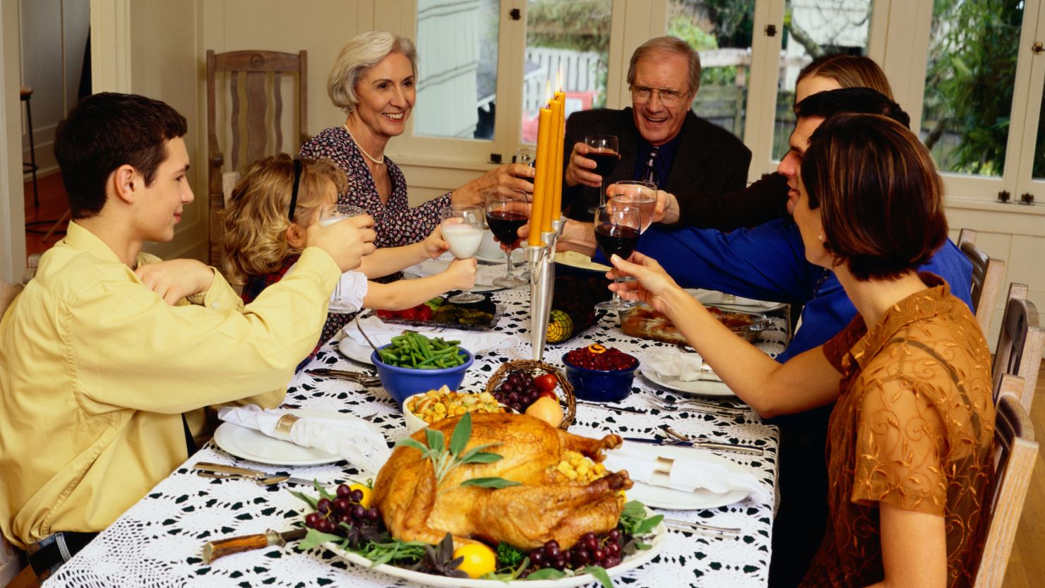 You can talk politics at the Thanksgiving dinner table, just be respectful of others.