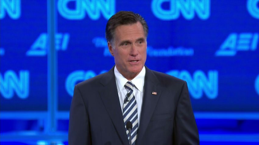 GOP debate Romney 01