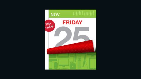 As usual, Apple is promising one-day discounts on iPads, iPods and Macs the day after Thanksgiving.