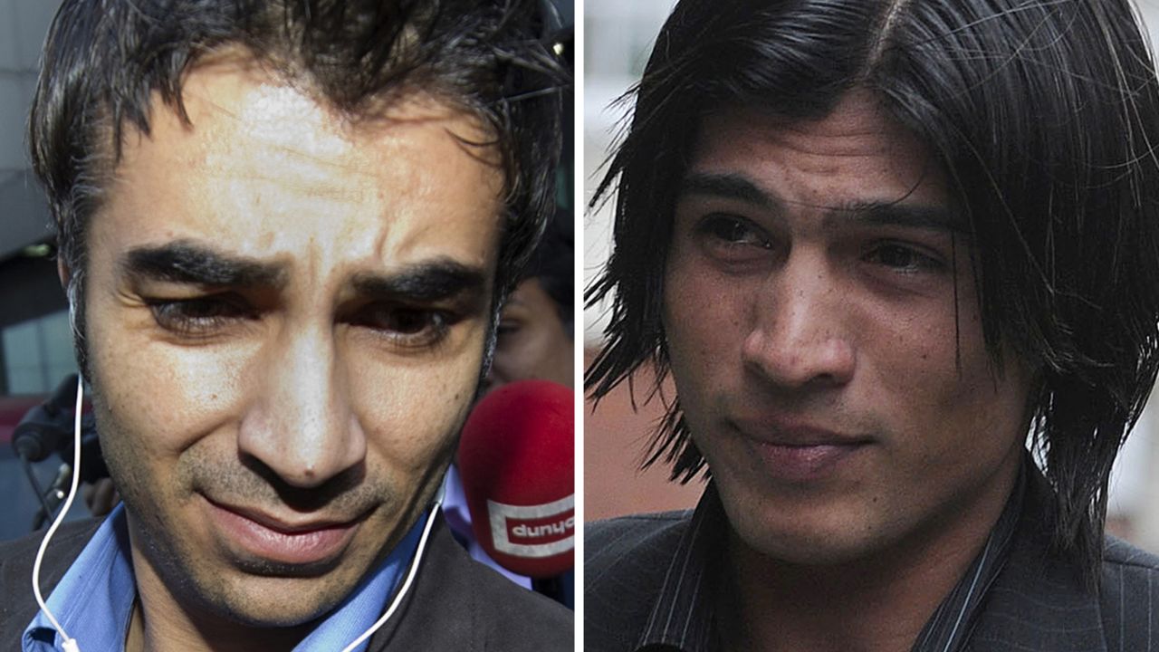 Salman Butt (left) and Mohammad Amir (right) will have to serve their original jail terms after losing their appeal on Wednesday.