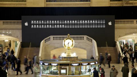 A massive Apple store is expected to open within weeks inside New York City's iconic Grand Central Station.