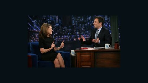 Jimmy Fallon had apologized on Twitter after Michelle Bachmann appeared on his "Late Night with Jimmy Fallon" show.