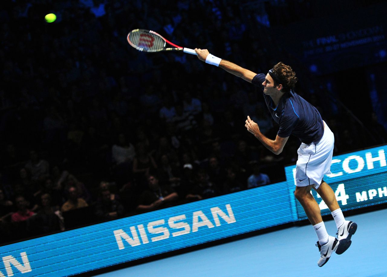 Swiss superstar Roger Federer is seeking a record sixth title at the season-ending men's championships.