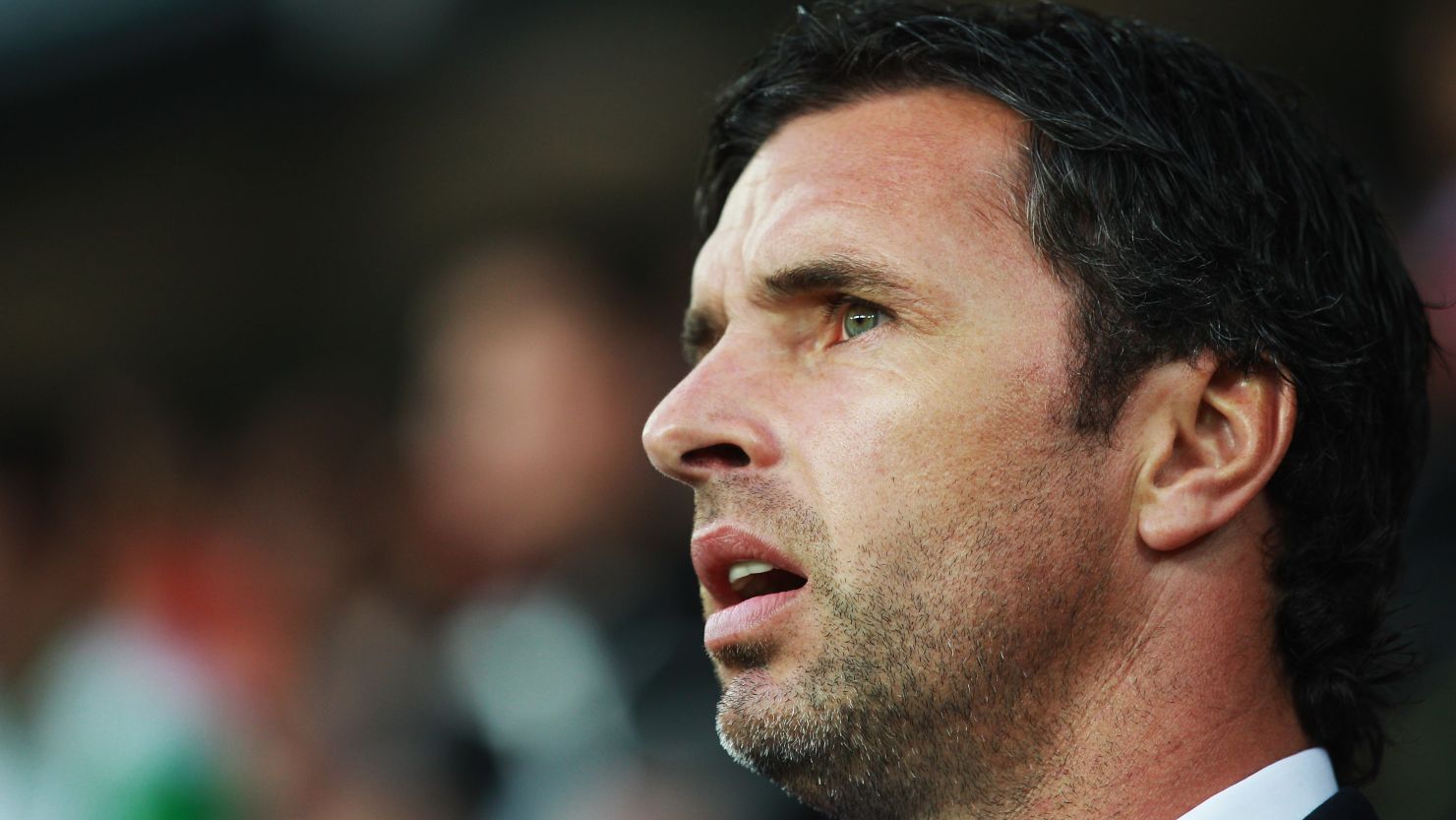 Gary Speed played 85 times for Wales and took over as national coach last year.