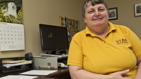 Donna Fuchs had trouble finding an office that would rent out to the HIV/AIDS group.