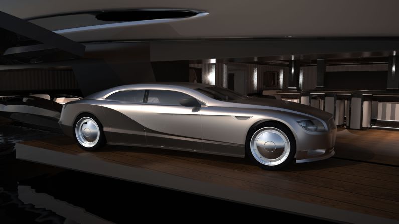 The clean lines of a limousine were the inspiration for the Sovereign. 