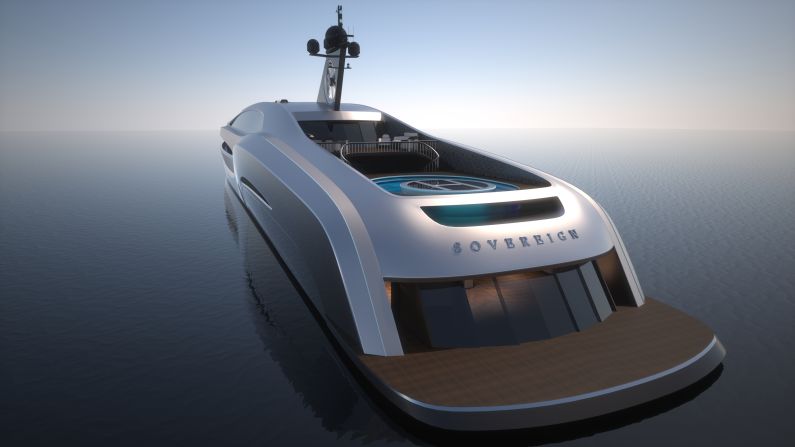 Gray Design say the $134m superyacht will be in production by the end of the year. 
