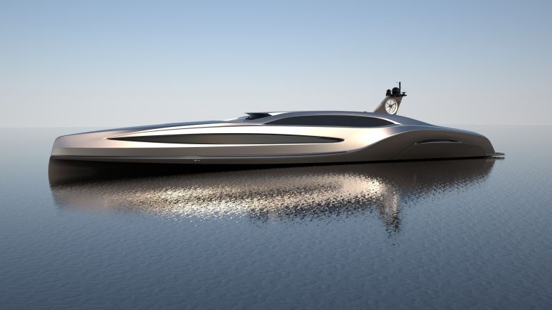 The 100 meter yacht can reach speeds of up to 30 knots and is considered the most high performance yacht ever in its class. 