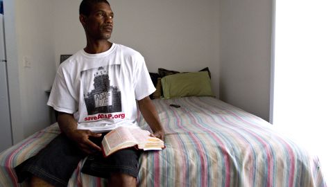 Wade Price, who is gay and living with AIDS, has struggled to find acceptance. 
