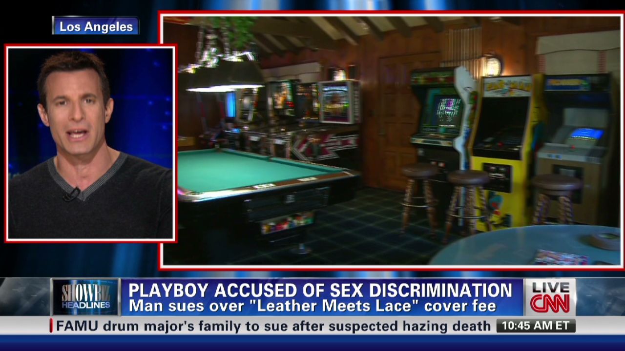 Playboy accused of sex discrimination