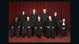 The nine U.S. Supreme Court justices are expected to rule on the Obama health care law next year. Pictured, bottom row (left to right) - Clarence Thomas, Antonin Scalia, John G. Roberts, Jr. (Chief Justice), Anthony M. Kennedy, Ruth Bader Ginsburg. Top row - (left to right) Sonia Sotomayor, Stephen G. Breyer, Samuel Alito, Jr., Elena Kagan.