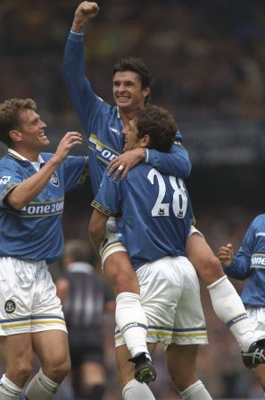 Speed then moved to Everton, the team he supported as a boy, making over 50 English Premier League appearances across two seasons with the Goodison Park outfit.
