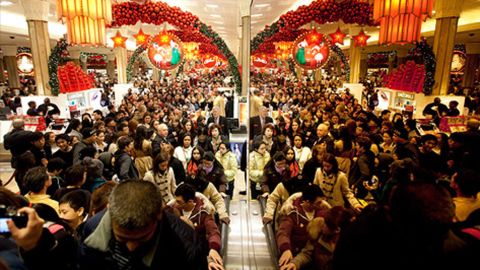 Black Friday, commonly known as the biggest shopping day of the year in the U.S., has become a holiday in its own right in recent years, at least from a retail point of view. Consumers often line up as early as midnight to take advantage of pre-Christmas sales.