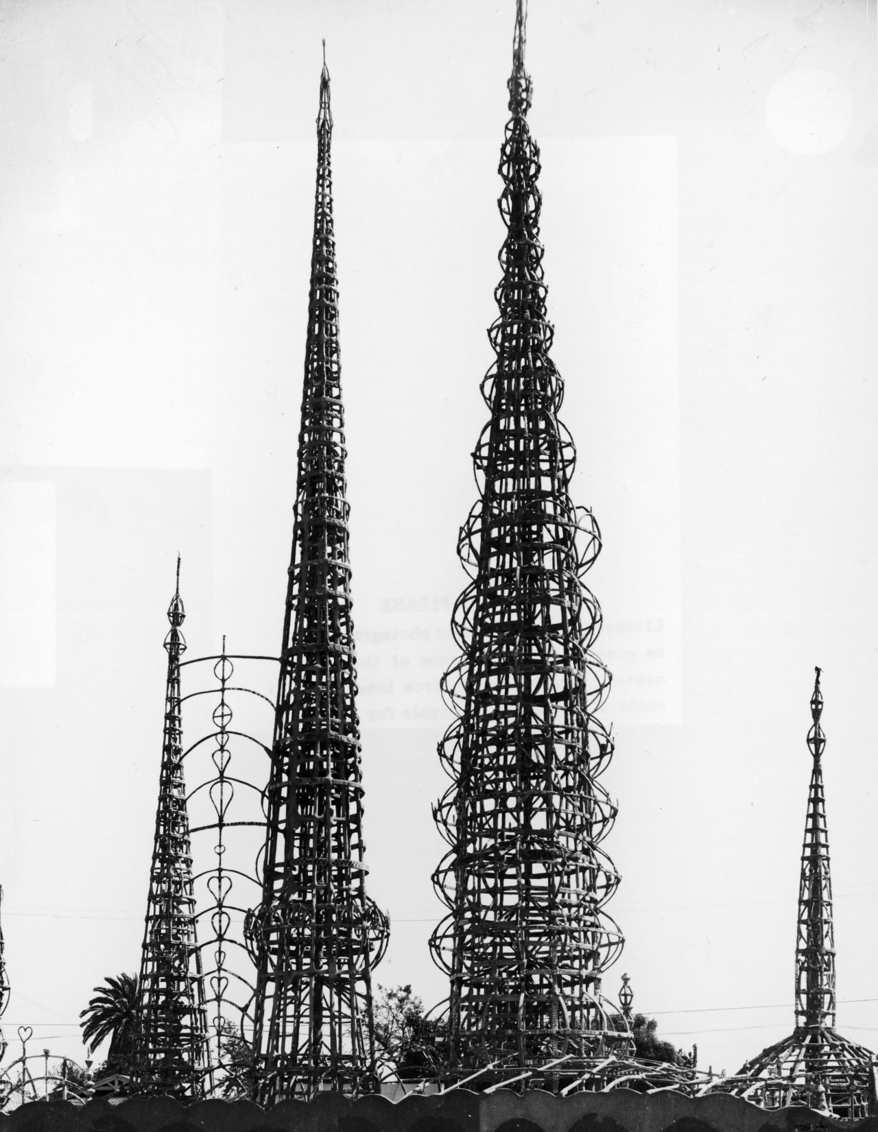 The Watts Towers were built between the 1920s and 50s and are a much-loved example of so-called "vernacular" or folk art. 
