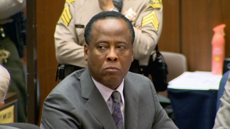 Conrad Murray Sentenced To Four Years In Custody. | CNN