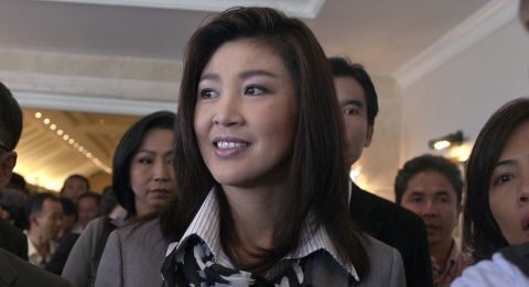 Yingluck Shinawatra became Thailand's first female prime minister in 2011 after her party won a majority of parliamentary seats. She is the younger sister of one of Thailand's most polarizing political figures, former Prime Minister Thaksin Shinawatra. 