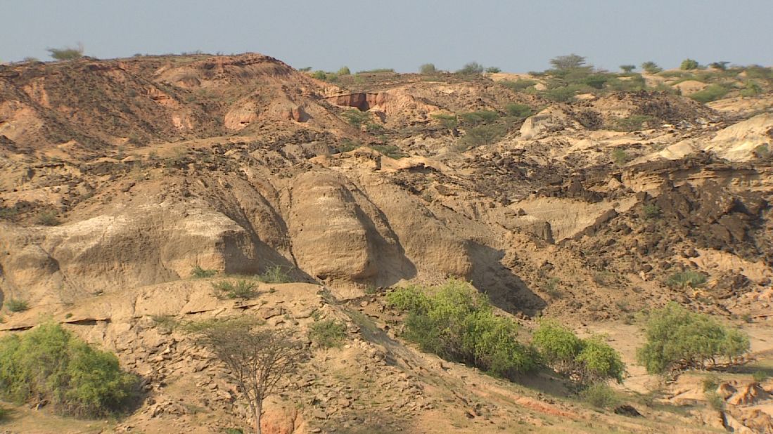 The hills in the Turkana basin have been a boon to paleontologists who have found evidence of humans earliest origins in the fossil record.