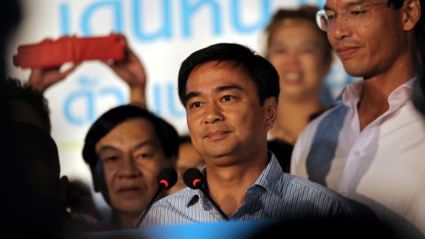 Thai authorities have charged former Thai prime minister Abhisit Vejjajiva and his former deputy with murder.
