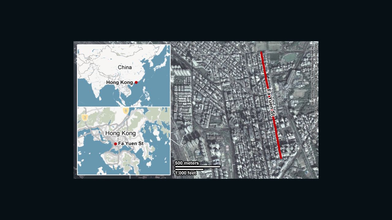 Map: Fa Yuen Street
