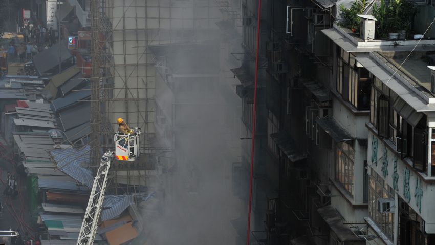 Hong Kong Market Fire