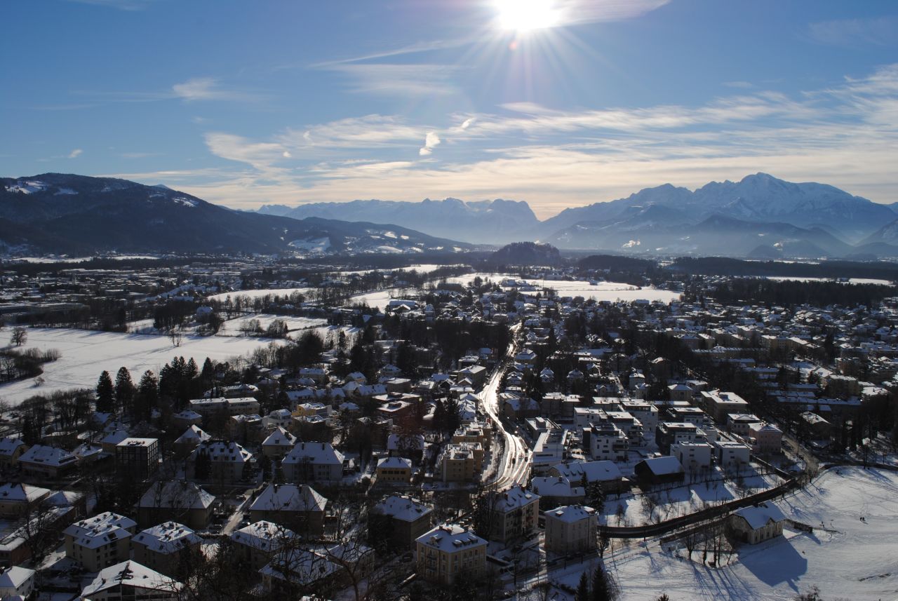 Kevin Brooks captured this striking panorama of Salzburg. "Climate change has settled in on the region and the magnificent winter season is having a progressively shorter span," he says. He adds: "The winter period is most beautiful in the town center where a winter carnival takes place each year."