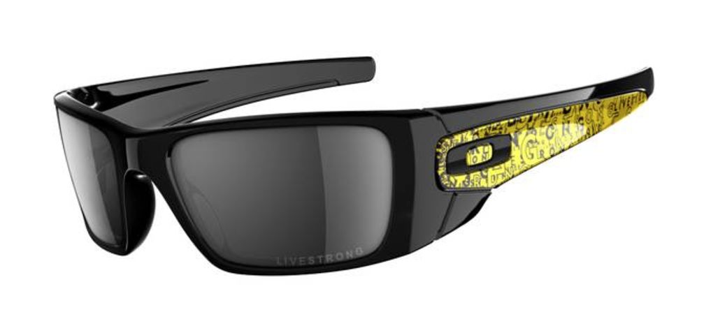 These special-edition <a href="http://www.oakley.com/products/6528?promotion_id=6&cm_mmc=google-semsearch-_-Brand-Products-Men-Sunglasses-_-Fuel-Cell-Livestrong-_-oakley%20livestrong%20fuel%20cell%20sunglasses" target="_blank" target="_blank">Oakley sunglasses </a>not only block all UVA, UVB and UVC rays, $20 from each purchase goes to the Lance Armstrong Foundation, a nonprofit organization that supports those affected by cancer. 