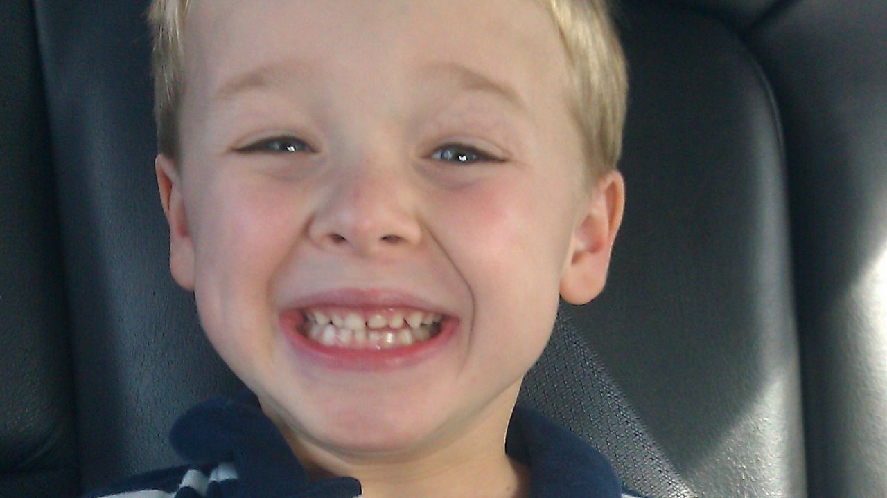 Zander McCready and his mother were found hiding in a closet, authorities say.