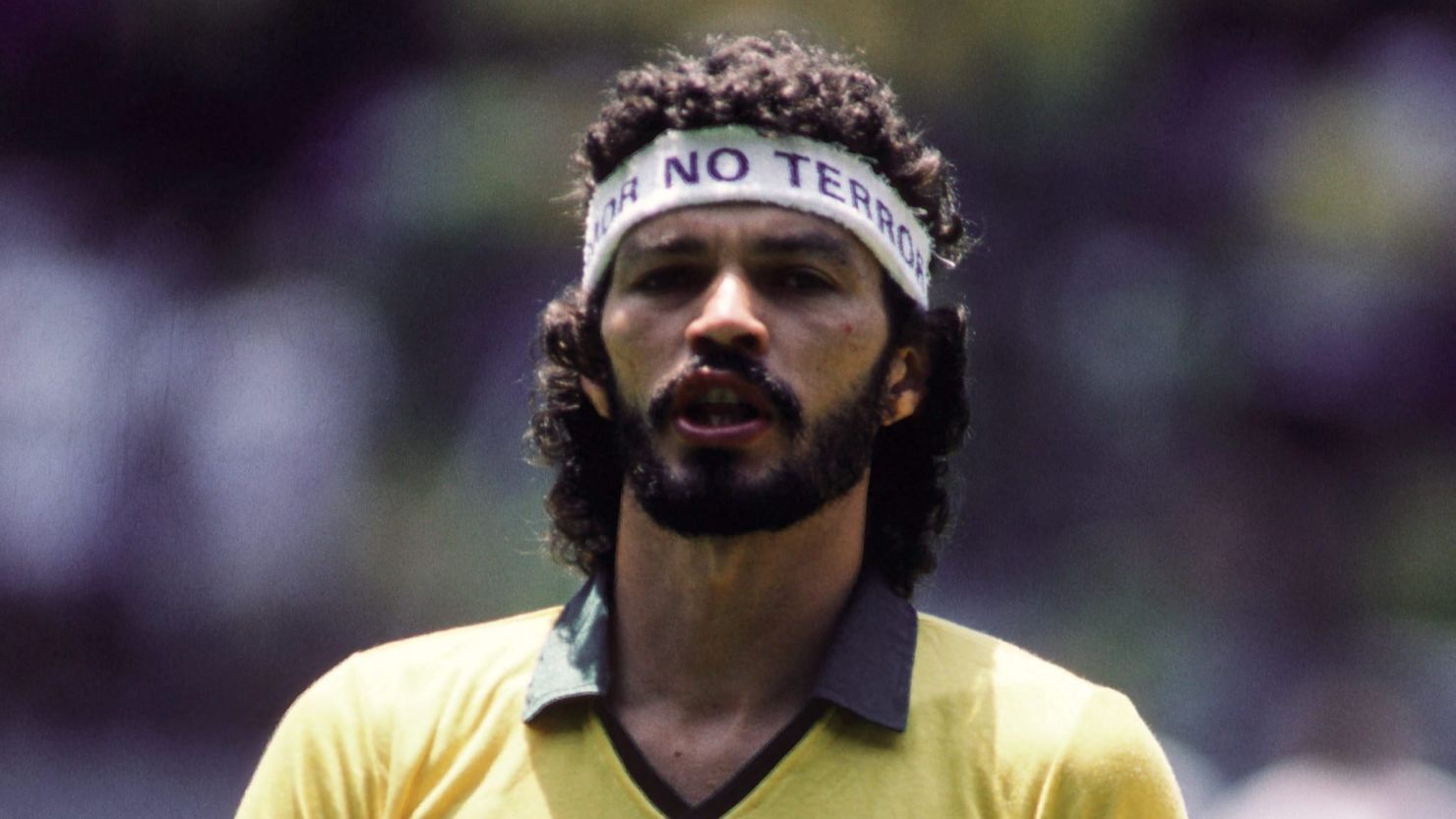 Socrates played 60 times for Brazil and captained his country in the 1982 World Cup finals in Spain.