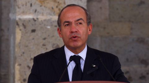 Mexican President Felipe Calderon has been president since December 2006.