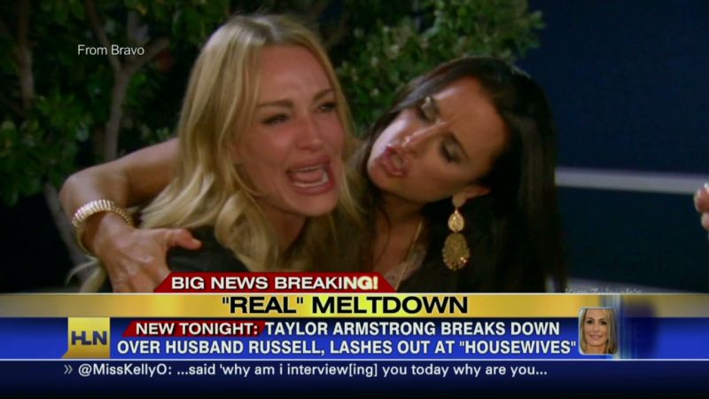 Taylor Armstrong Has A Meltdown On ‘real Housewives.’ 