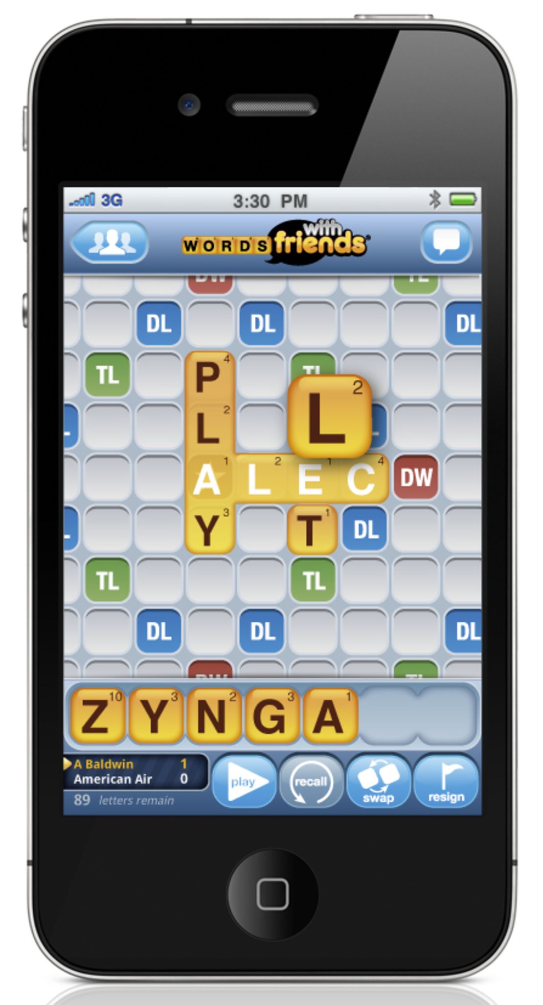 Actor Alec Baldwin is a fan of online game "Words with Friends." 