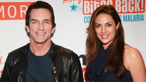 Jeff Probst and Lisa Ann Russell married Monday in front of family and friends in an intimate ceremony.