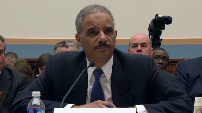 Holder To Gop Critic Have You No Shame Cnn Politics 9264