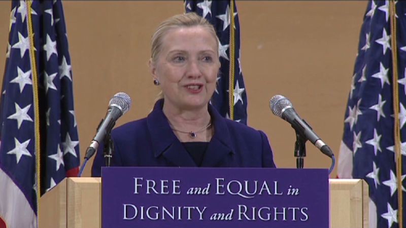 Hillary clinton deals lgbt stance