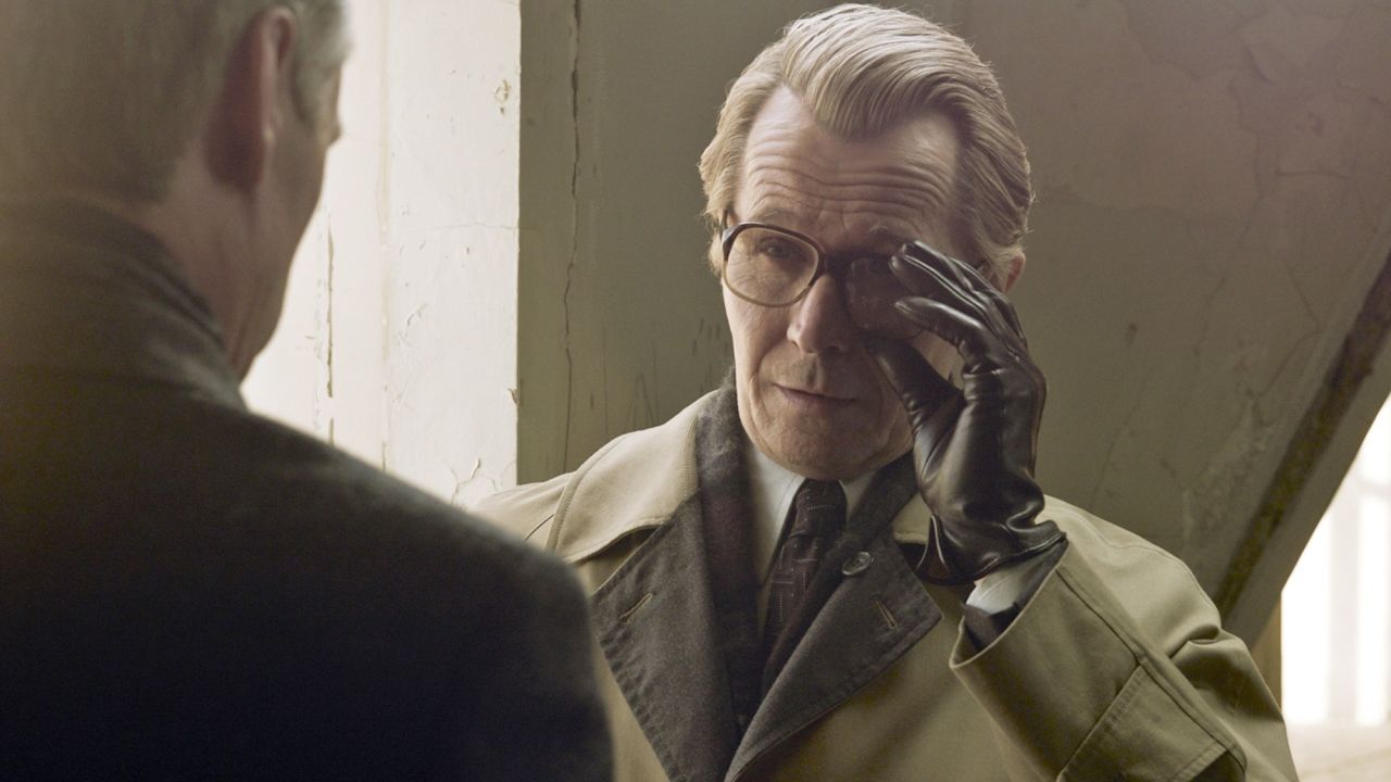 Gary Oldman stars as George Smiley in the Cold War thriller "Tinker Tailor Soldier Spy."