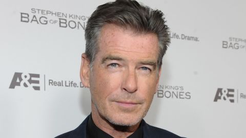 Pierce Brosnan attends A&E's premiere party event for Stephen King's 'Bag of Bones' on December 8, 2011, in West Hollywood.